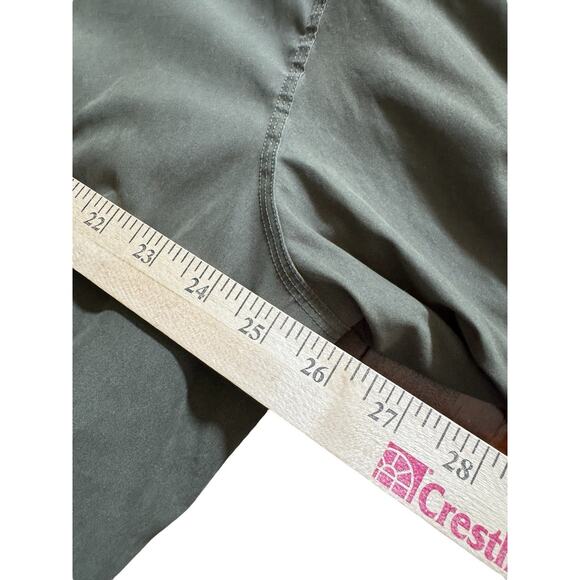 Hathaway XL Bomber Jacket Microfiber Olive Green Zip Up Classic Fit Outerwear - Picture 4 of 5